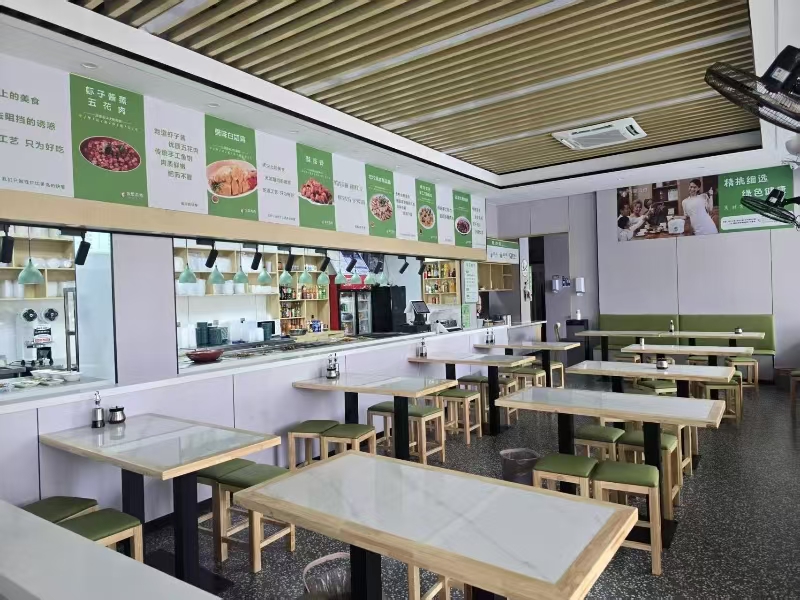 好运转（641）濮院凯旋路豪华装修中式快餐店转让