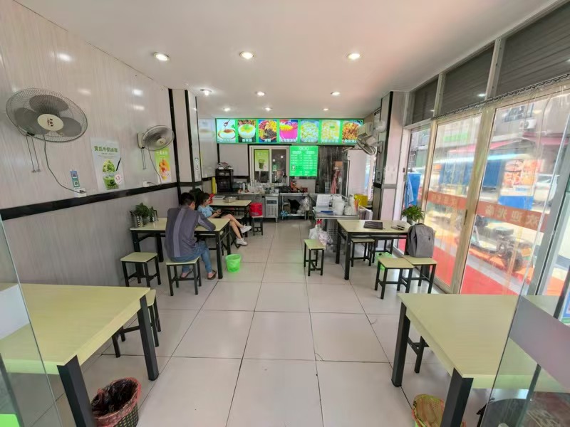 好运转（久九饮品店）桐乡市濮院永乐新村数万人小区主街小吃店转让