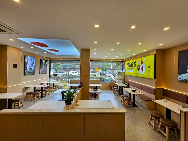 好运转（杨铭宇·黄焖鸡）余姚市工业厂区商业街纯一层90㎡小吃店转让