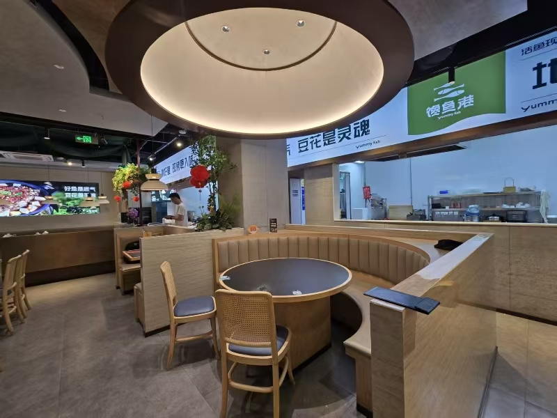 好运转（658）桐乡吾悦广场4楼精装修饭店转让