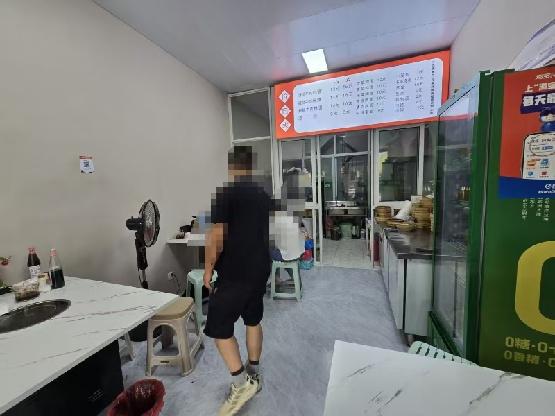 好运转（665）王店镇两个小区门口早餐店转