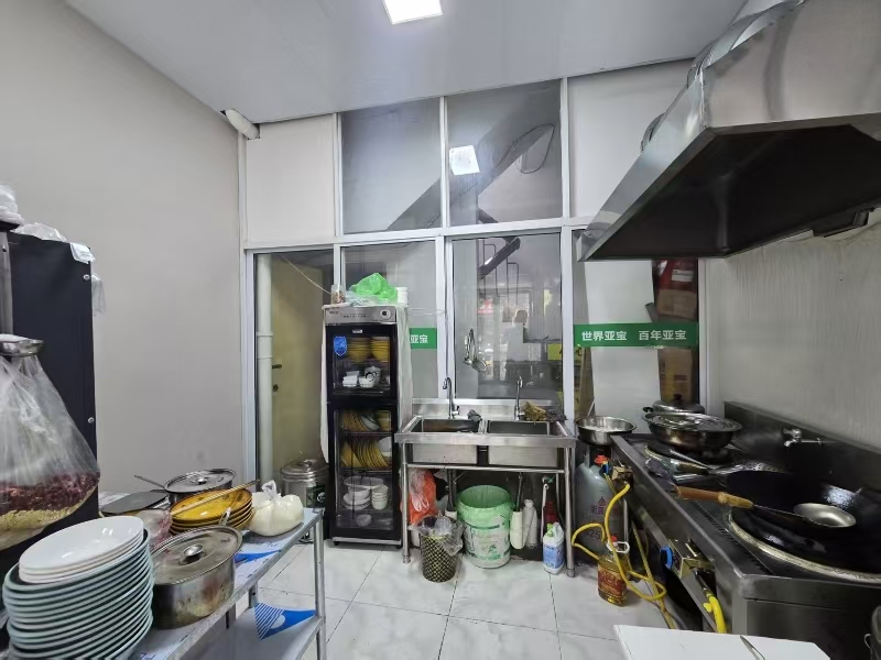 好运转（665）王店镇两个小区门口早餐店转