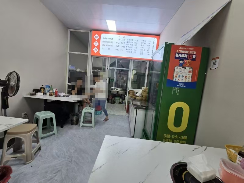 好运转（665）王店镇两个小区门口早餐店转