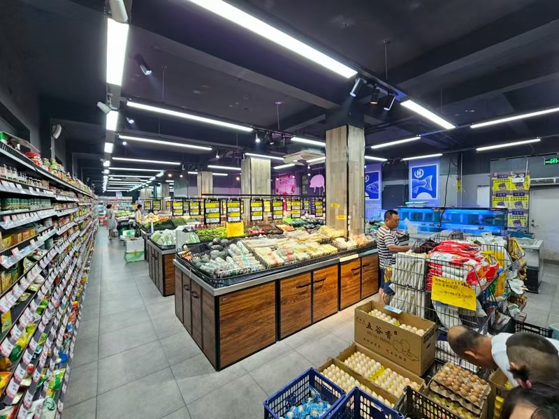 好运转（好又多购物中心）火爆万元超市店转让，有口粮，纯一层410㎡