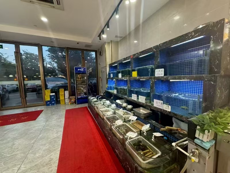 好运转（沈家门小海鲜）海宁乐活广场精装海鲜餐厅带技术转让