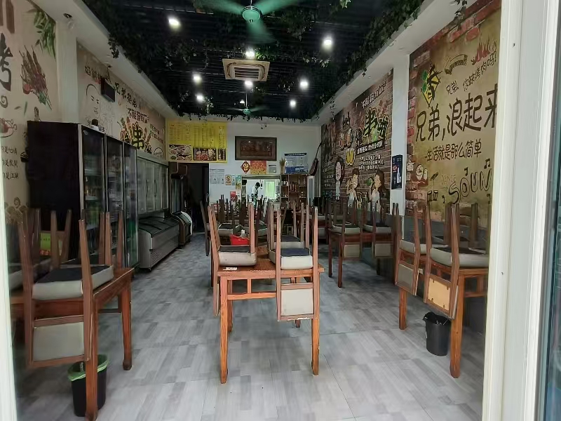好运转（汇金烧烤）南湖区小区门口独家餐饮店出租或转让都可