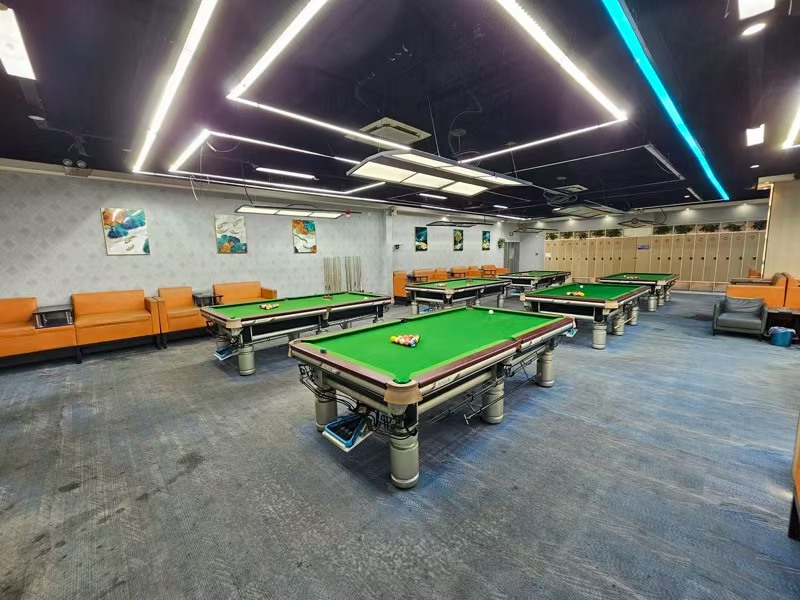 好运转(尊龙 台球会所)万达水岸金街422㎡台球厅转让或承包出去
