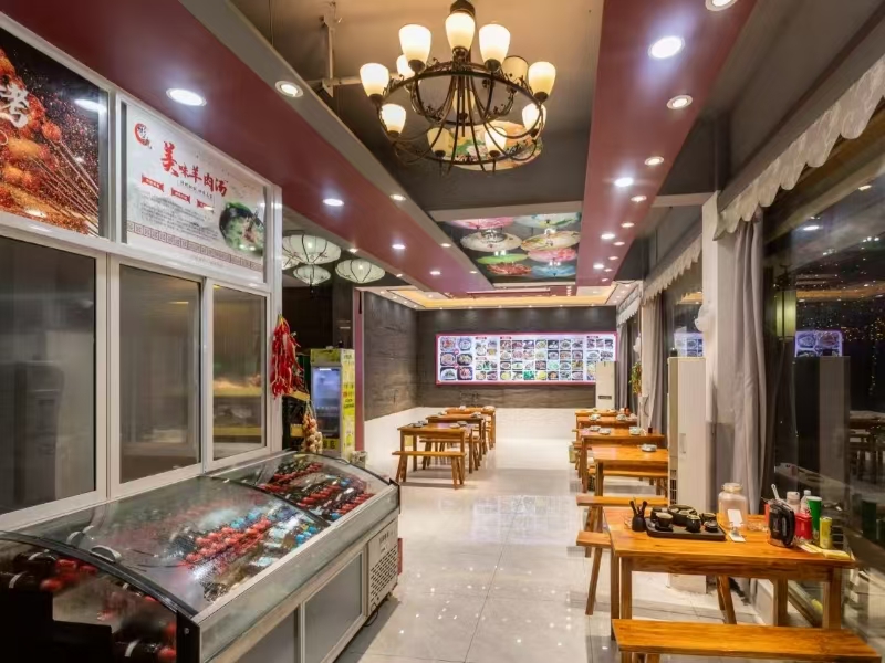 好运转(彬斌有礼湘菜杭帮菜)濮院人民医院对面饭店转让