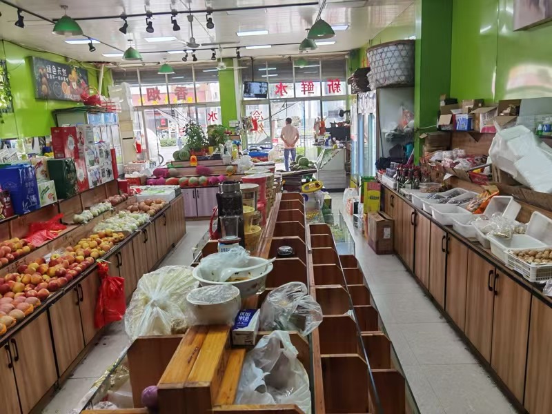 好运转（大强水果）开了多年的水果店转让、纯一层2间 经营稳固
