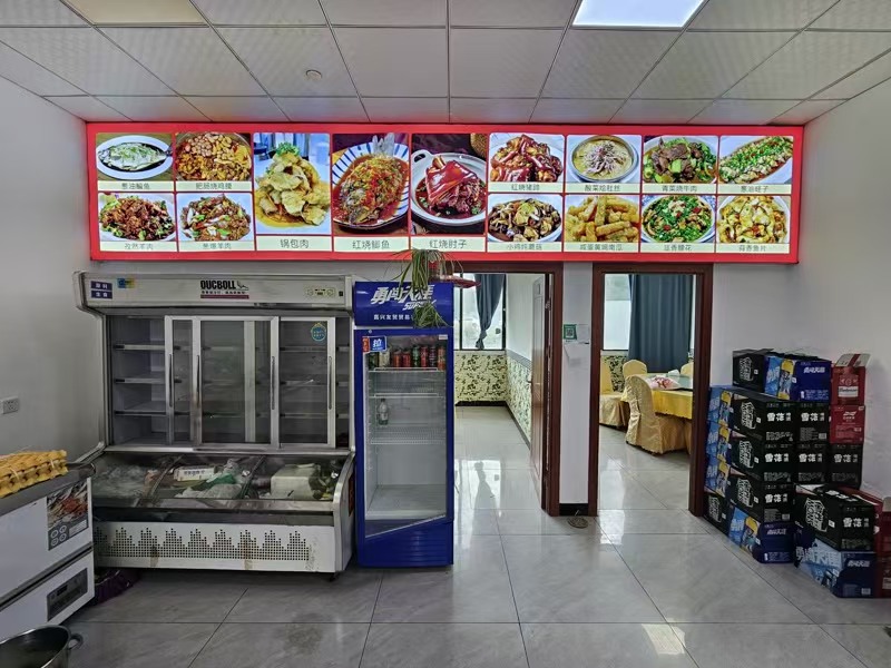 好运转(固始鹅块)数万人厂区宿舍楼下、餐饮专区纯一层200平餐饮店转让