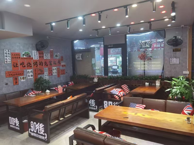 好运转（捌零玖烧烤）嘉兴市秀洲区王店镇龙源路655号欧得隆超市傍边80㎡烧烤店转让