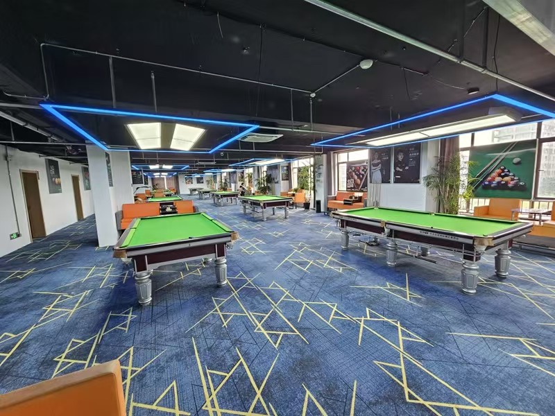 好运转（艺阁休闲台球会所）秀洲大道850㎡精装台球厅、棋牌室、转让