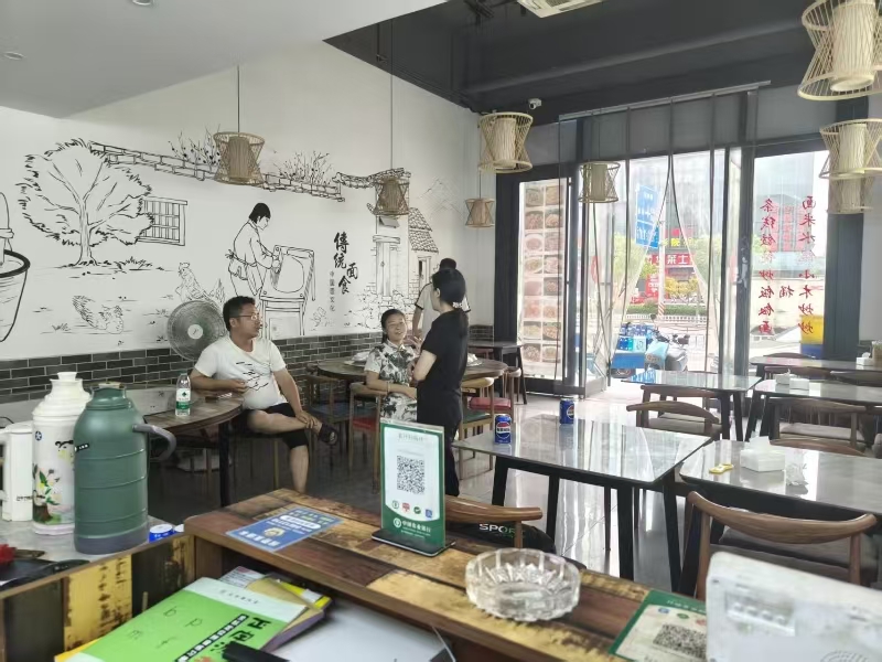 好运转（福至源面馆）嘉善小区大门口餐饮店转让
