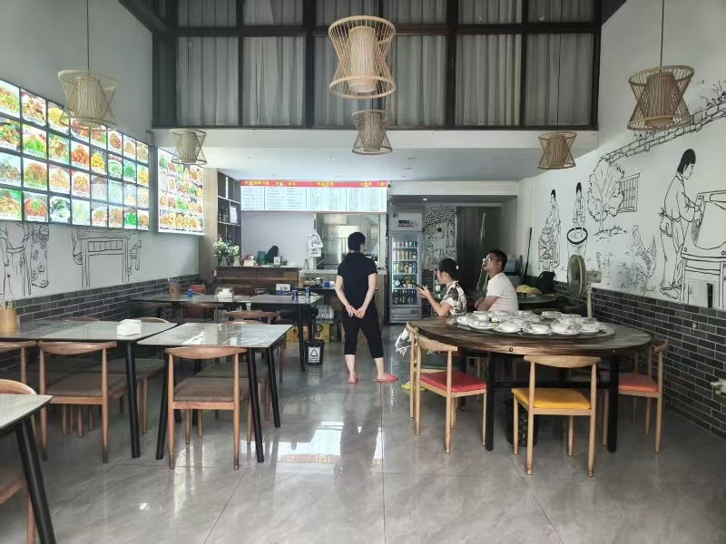 好运转（福至源面馆）嘉善小区大门口餐饮店转让