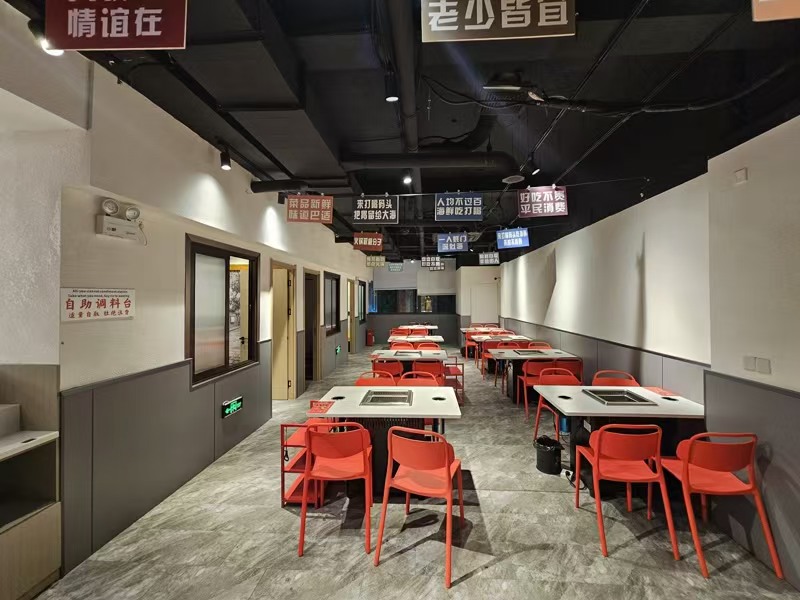 好运转（撸一把成都串串香）嘉善蕞热闹的餐饮专区360㎡餐饮店转让