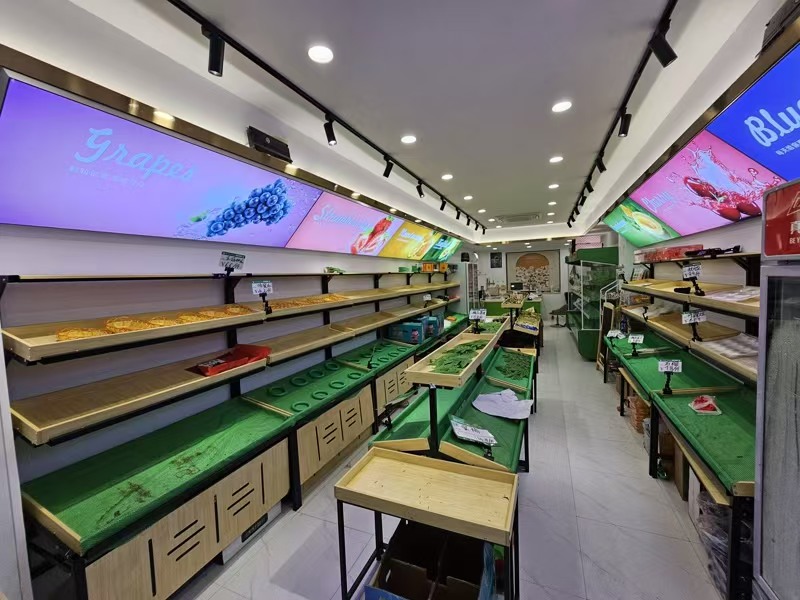 好运转（水果星球）50㎡精装水果店转让、餐饮小吃店.夜宵店都可以做