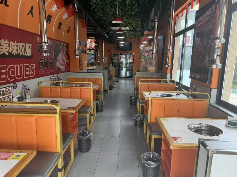 好运转(碳夫烤肉)无锡7万人大学城餐饮店转让