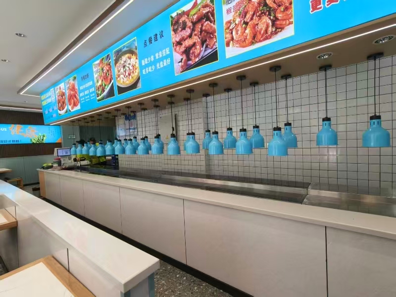 好运转(自选称重快餐 )濮院永越大道自选快餐店转让