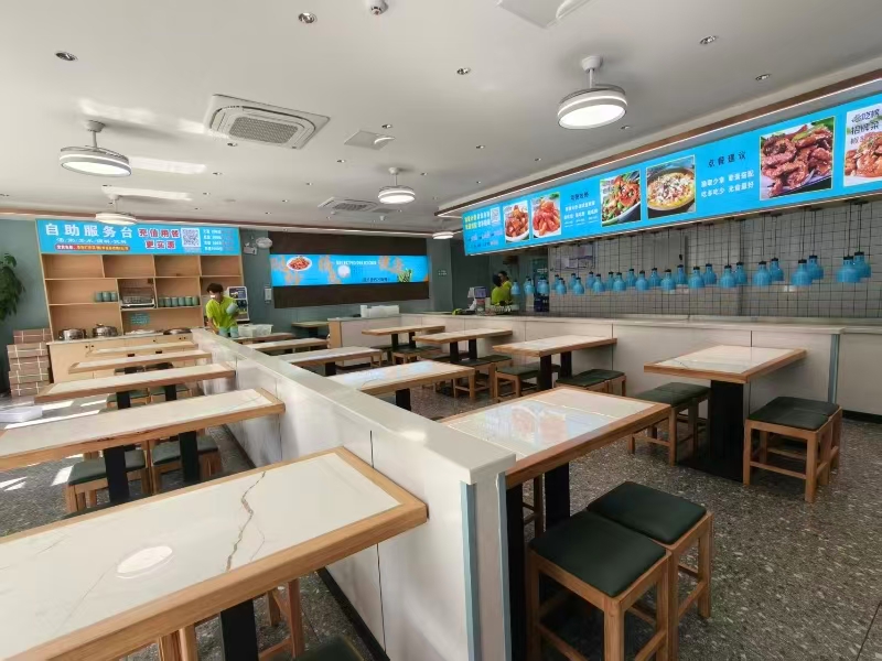 好运转(自选称重快餐 )濮院永越大道自选快餐店转让