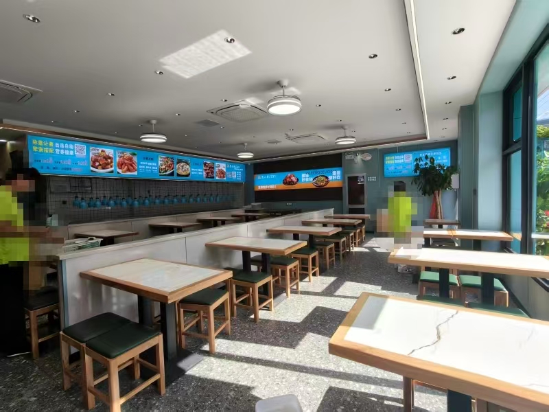 好运转(自选称重快餐 )濮院永越大道自选快餐店转让