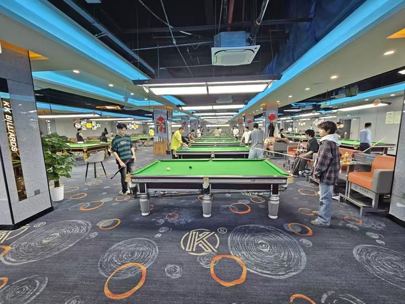 好运转(kk桌球俱乐部)月营收10万+人气排行榜球房转让、知名大品牌