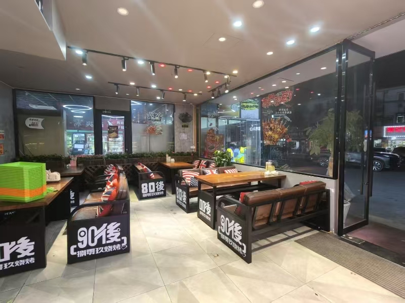 好运转(捌零玖烧烤)嘉兴大型超市旁烧烤店转让