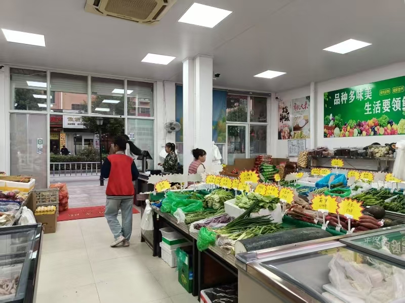 好运转(聚福园生鲜超市)嘉善1800户小区门口生鲜店转让