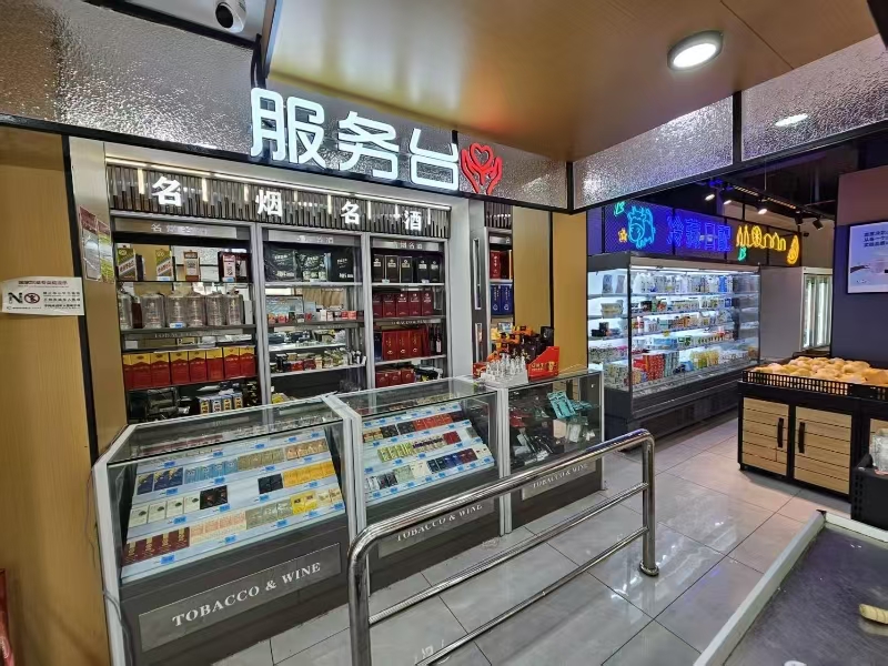 好运转(新镇南超市)菜场门口、十字路口、超大拐角超市转让、营收2万左右