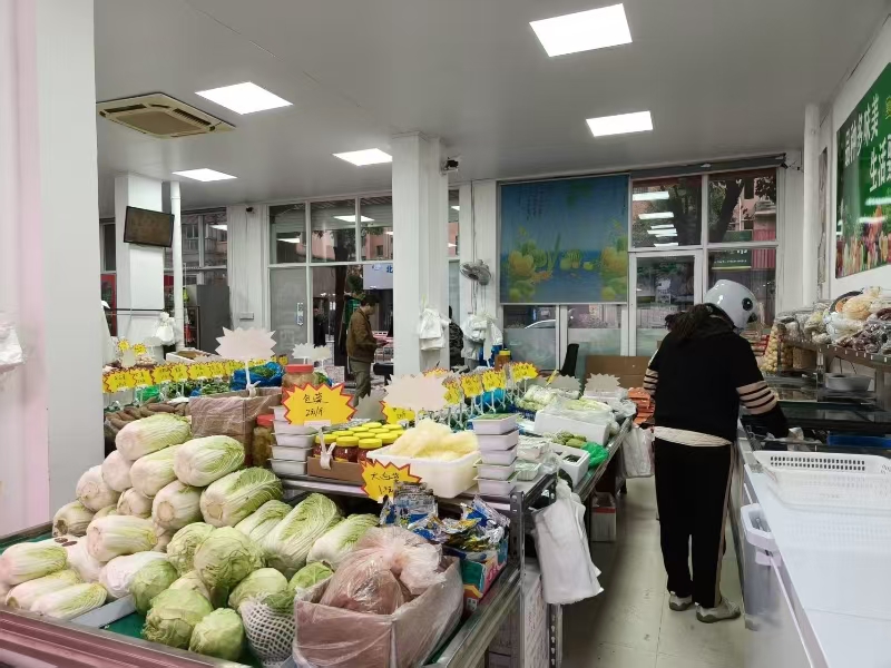 好运转(聚福园生鲜超市)嘉善1800户小区门口生鲜店转让