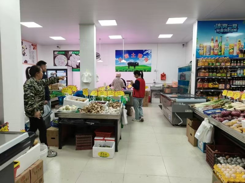 好运转(聚福园生鲜超市)嘉善1800户小区门口生鲜店转让