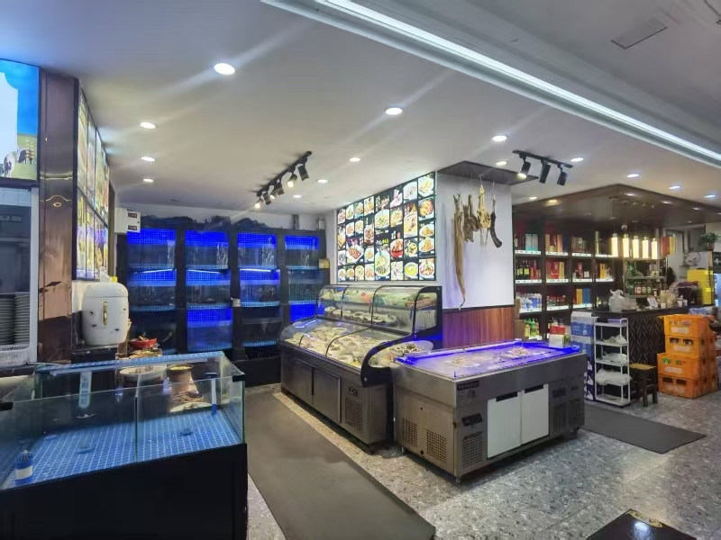 好运转(精装餐饮店转让)咬强羊肉面。南湖区九曲路辰溪里市中心CBD商圈面馆转让