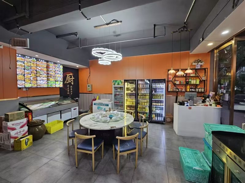 好运转（聚友大排档）嘉兴知名‘友谊街’纯一层160平.餐饮大排档转让 