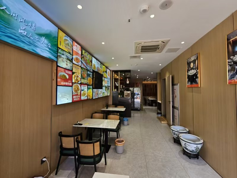 好运转(秀洲区湘菜馆转让)秀湖商圈上下两层400平湘菜馆转让