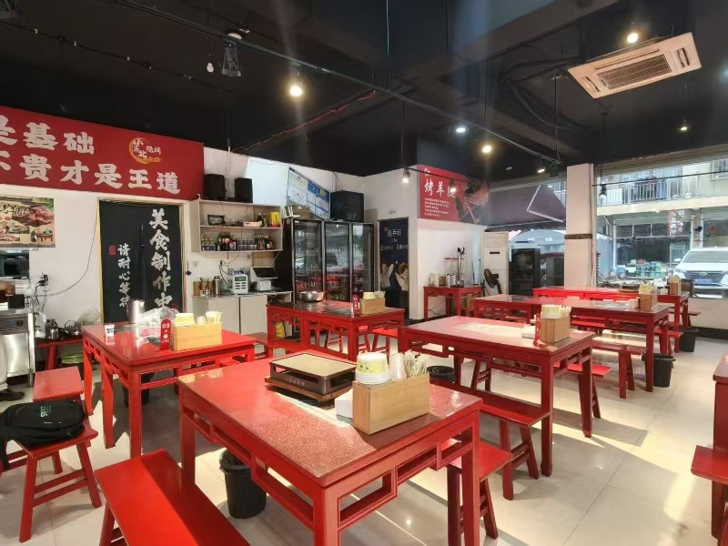 好运转(小东北烧烤)濮院鑫湖家园烧烤店转让