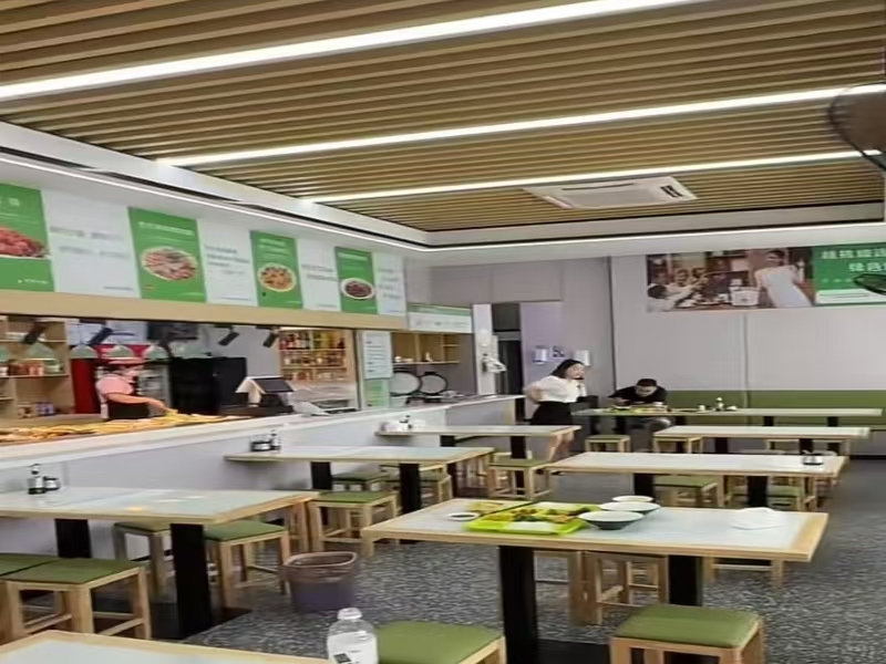 好运转(饭菜真香)毛衫基地工业重镇主街纯一层230平5间餐饮店转让