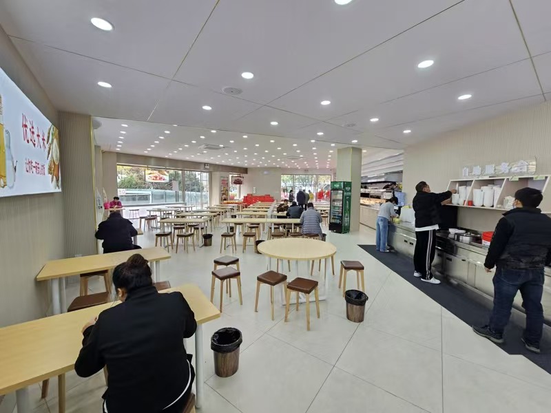 好运转(筷上客.现炒快餐)称重自选快餐店转让、营收可观、因合伙分歧