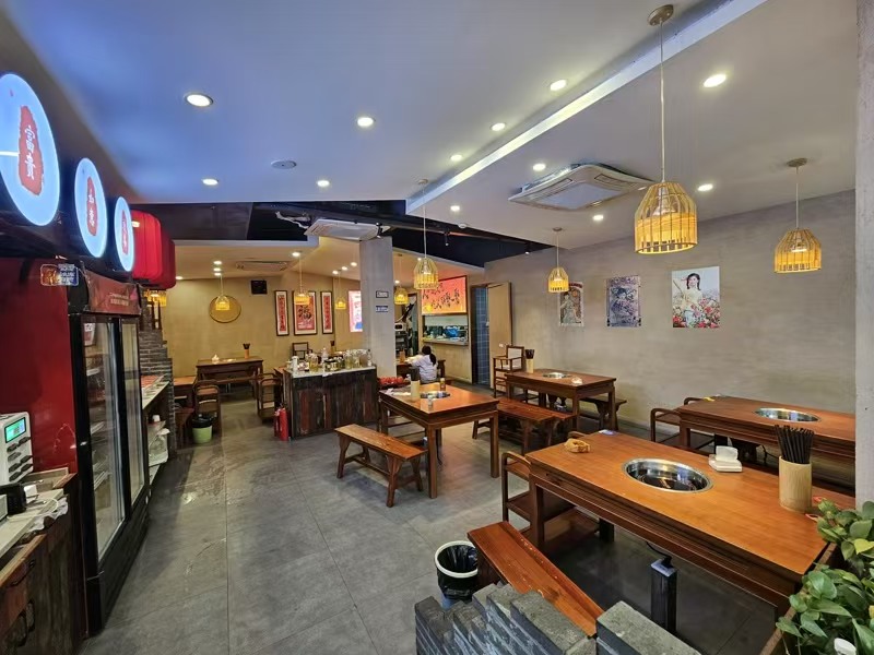 好运转(善尚重庆火锅)财经大学城、餐饮美食街纯一层100平餐饮店转让