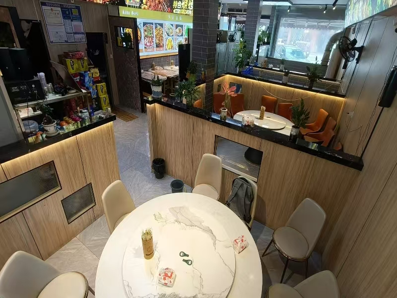 好运转（聚森川味烧烤）桐乡市濮院金龙新村小区主街烧烤店5万急转