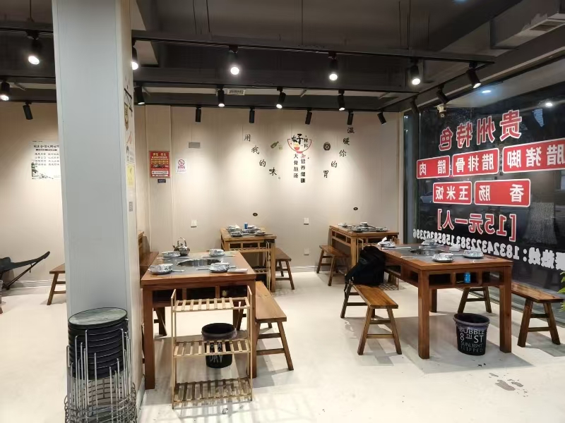 好运转(兴仁地摊火锅)桐乡两个小区门口饭店转让