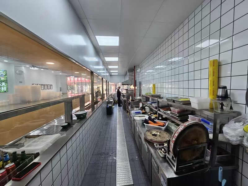 好运转(快天下.现炒快餐)称重.现炒.自选快餐店转让、营收可观、准备退休了