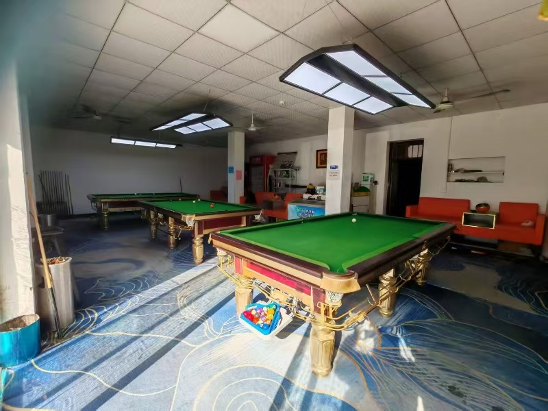 好运转（蝈蝈台球）成熟小区、工业园区、台球室转让