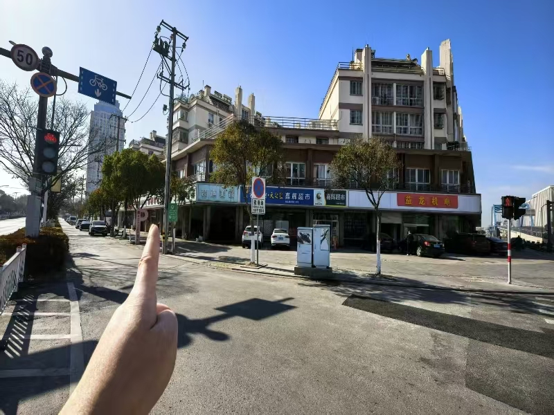 好运转（美通锅贴）平湖乍浦十字路口带天然气小吃店转让