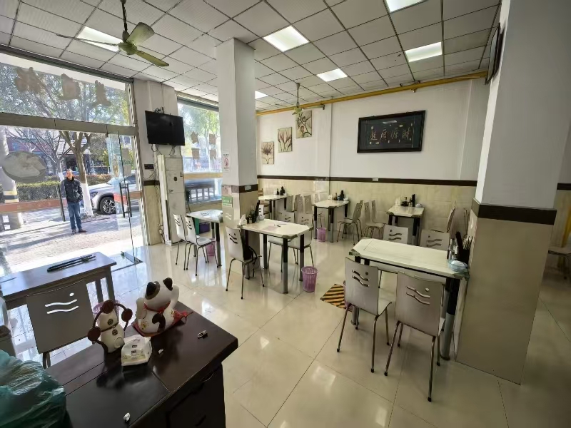 好运转（美通锅贴）平湖乍浦十字路口带天然气小吃店转让