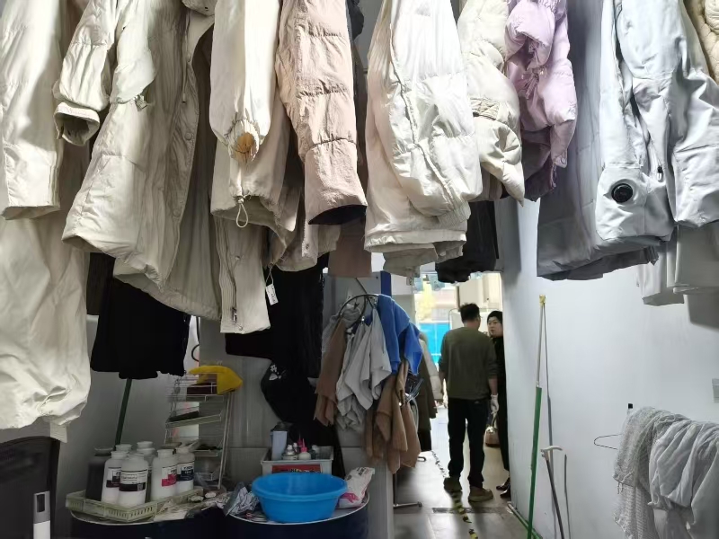 好运转（洁希亚洗衣）嘉善6个小区大门口旁干洗店转让