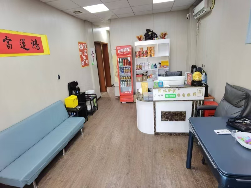 好运转（汇赢棋牌）嘉善魏塘张家桥67号，大型成熟小区，100㎡棋牌室转让、