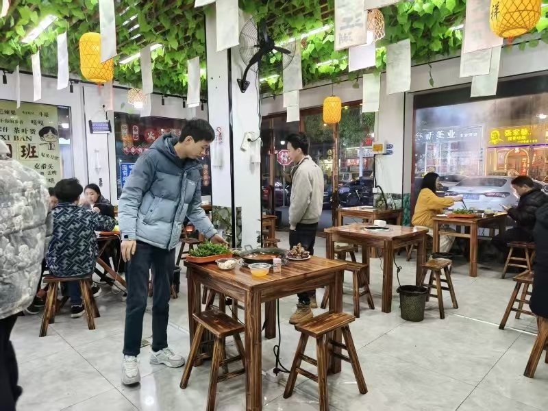 好运转(贵州地摊火锅)濮院热闹一条街地摊火锅店转让