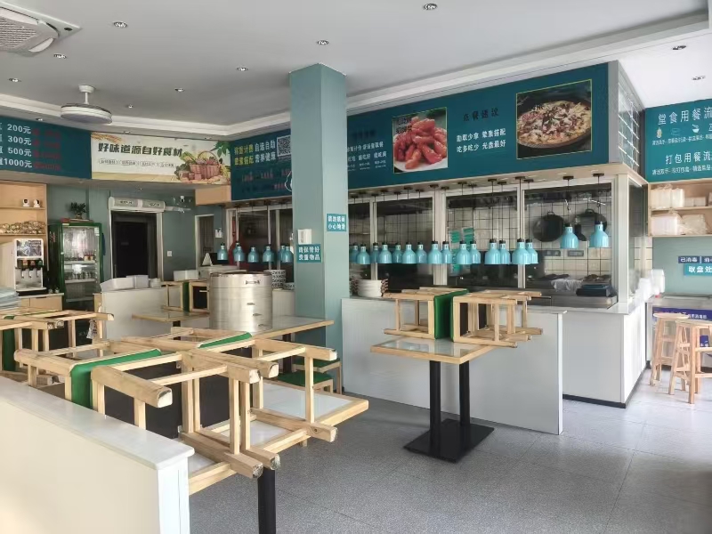 好运转（快餐店）濮院几万人小区旁快餐店可重餐饮