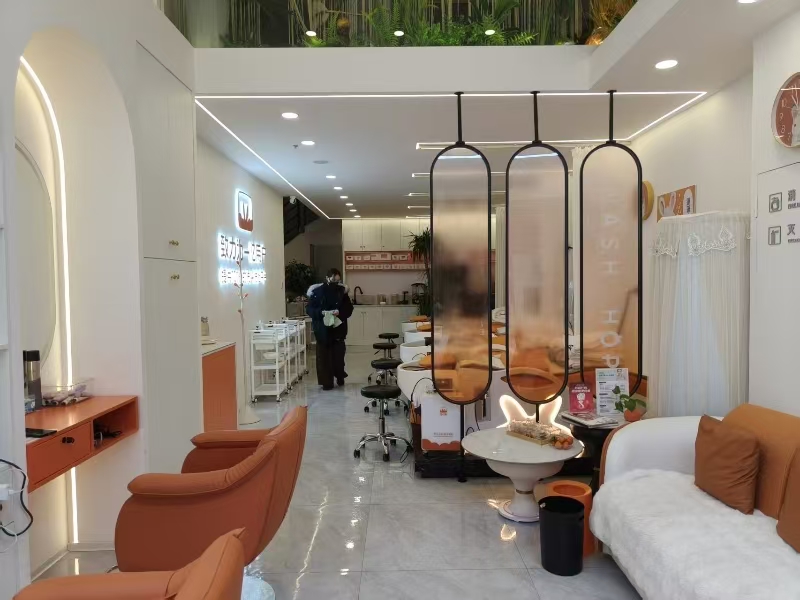 好运转（洗头洗脸吧）平湖吾悦广场美业美容店转让