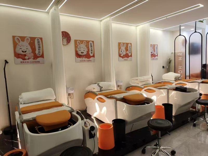 好运转（洗头洗脸吧）平湖吾悦广场美业美容店转让