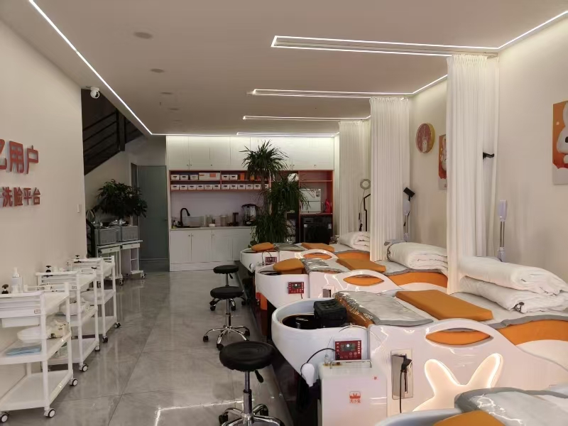 好运转（洗头洗脸吧）平湖吾悦广场美业美容店转让